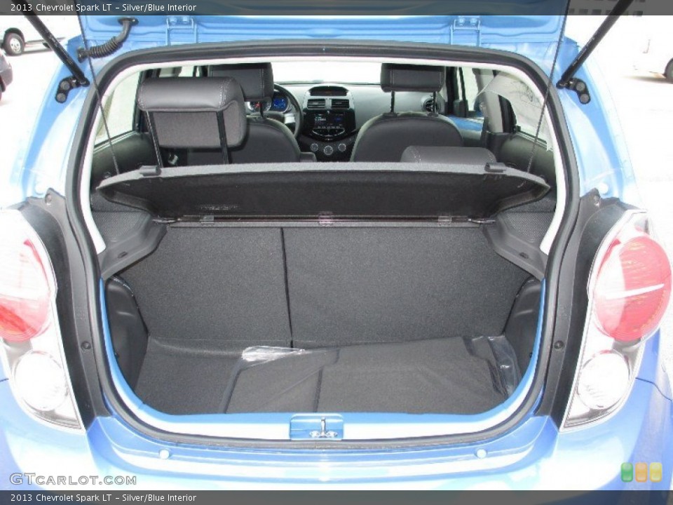 Silver/Blue Interior Trunk for the 2013 Chevrolet Spark LT #75572405