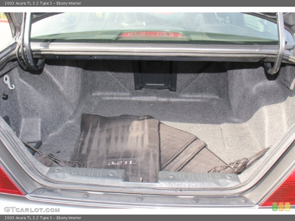 Ebony Interior Trunk for the 2003 Acura TL 3.2 Type S #75589655