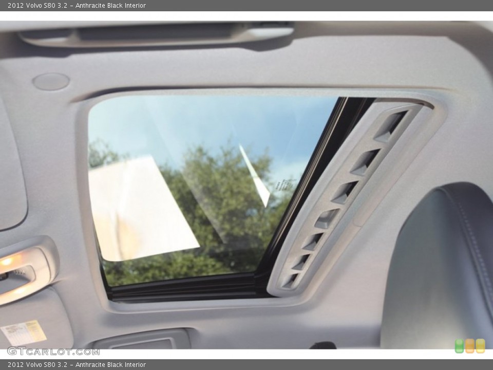 Anthracite Black Interior Sunroof for the 2012 Volvo S80 3.2 #75596903