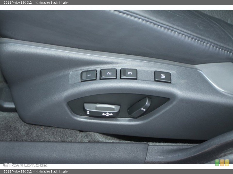 Anthracite Black Interior Controls for the 2012 Volvo S80 3.2 #75596921