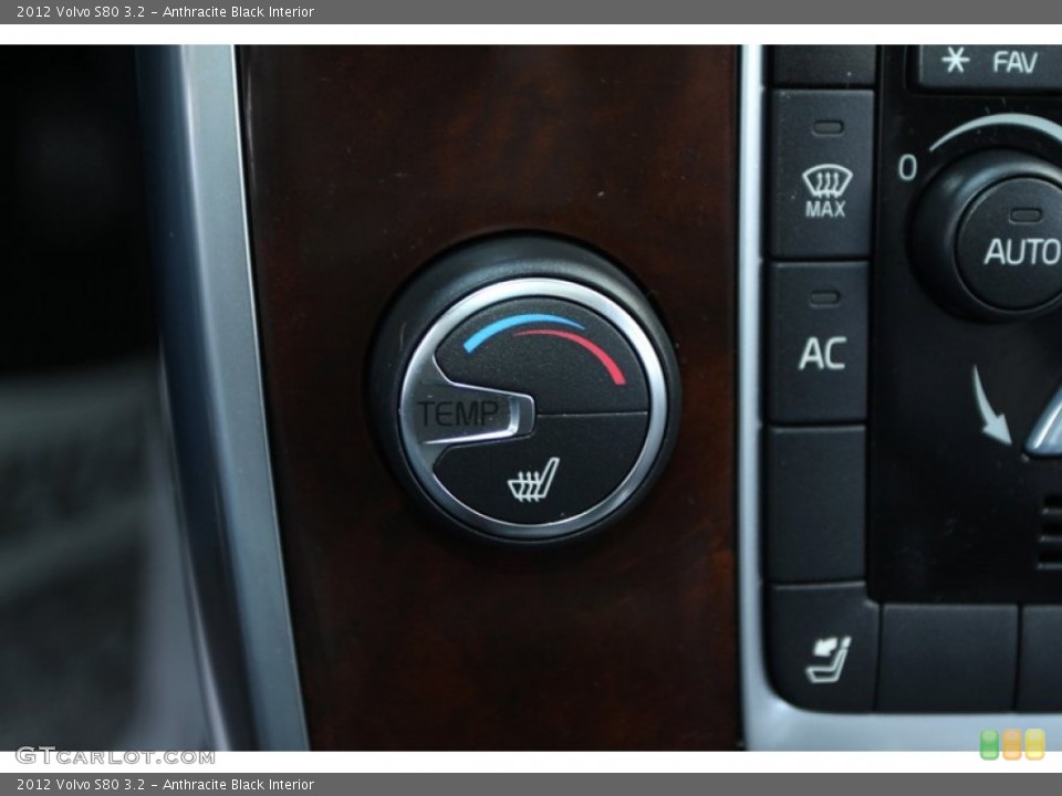 Anthracite Black Interior Controls for the 2012 Volvo S80 3.2 #75597118