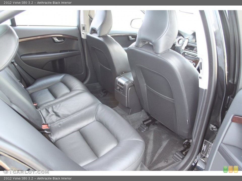 Anthracite Black Interior Rear Seat for the 2012 Volvo S80 3.2 #75597272