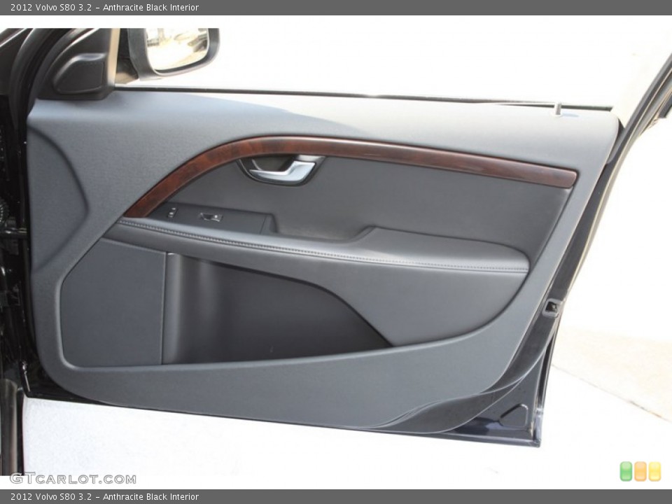 Anthracite Black Interior Door Panel for the 2012 Volvo S80 3.2 #75597308