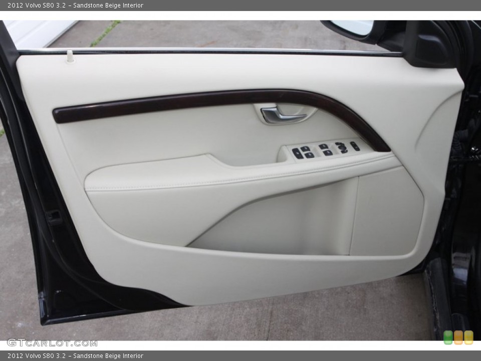 Sandstone Beige Interior Door Panel for the 2012 Volvo S80 3.2 #75597581