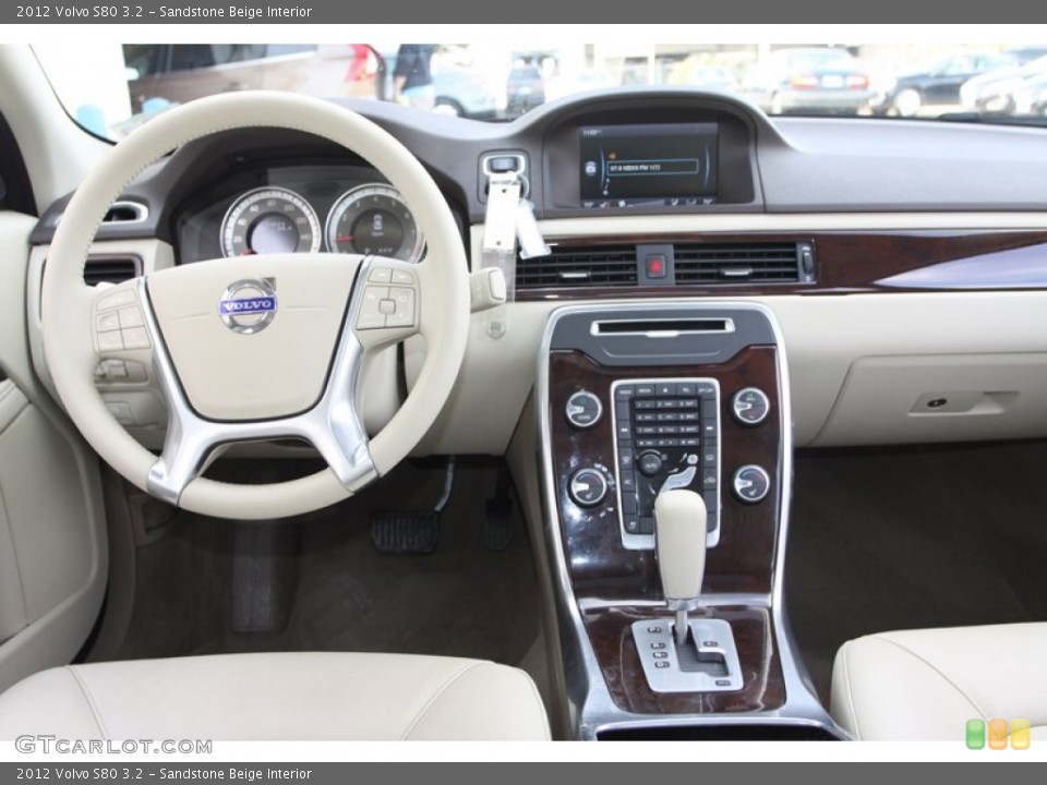 Sandstone Beige Interior Dashboard for the 2012 Volvo S80 3.2 #75597686