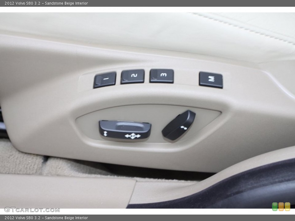 Sandstone Beige Interior Controls for the 2012 Volvo S80 3.2 #75597728
