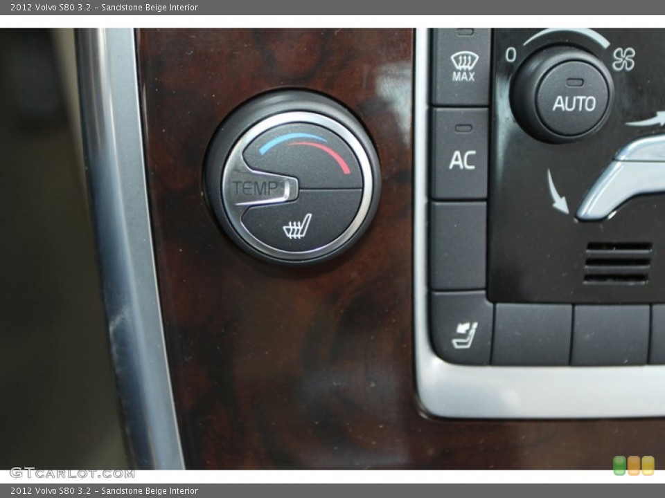 Sandstone Beige Interior Controls for the 2012 Volvo S80 3.2 #75597869