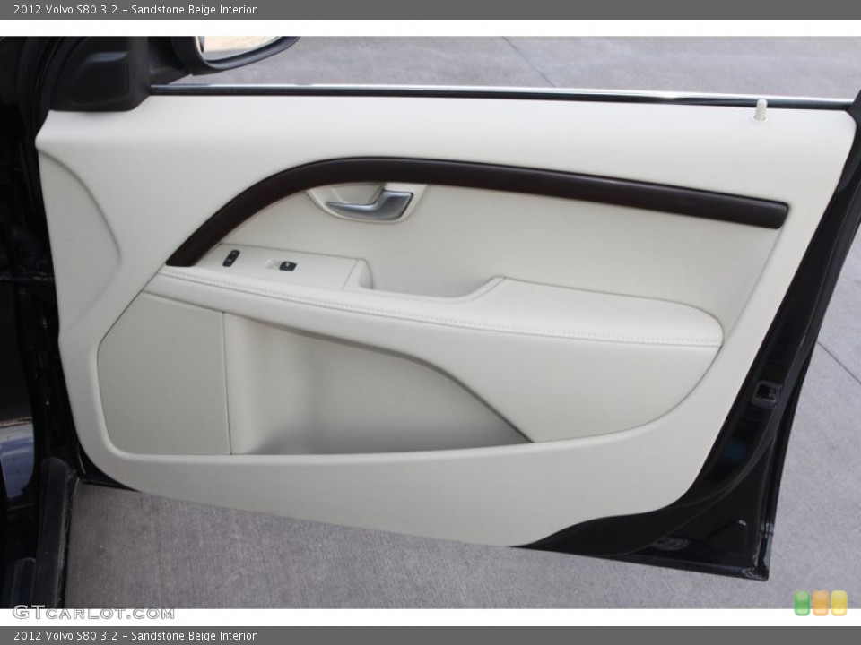 Sandstone Beige Interior Door Panel for the 2012 Volvo S80 3.2 #75598025