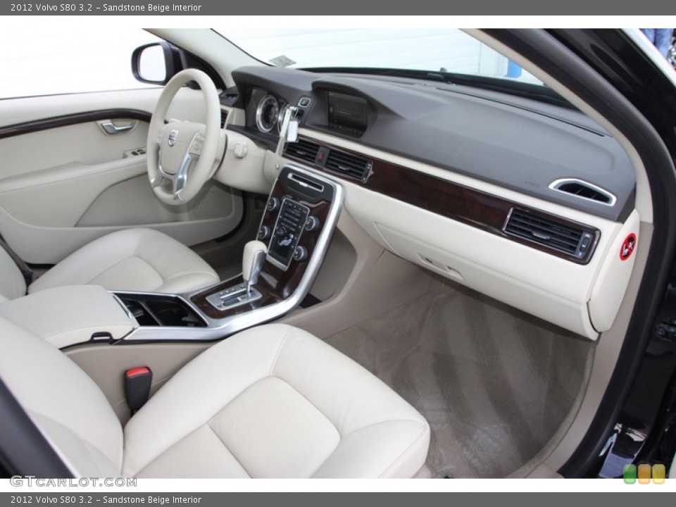 Sandstone Beige Interior Dashboard for the 2012 Volvo S80 3.2 #75598049