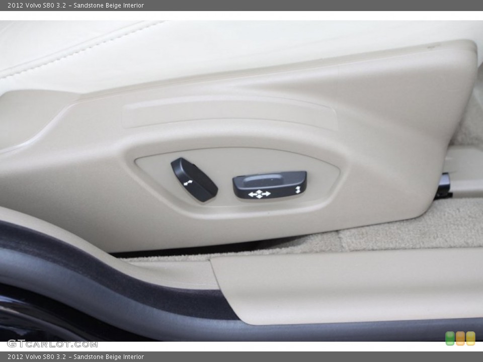 Sandstone Beige Interior Controls for the 2012 Volvo S80 3.2 #75598061