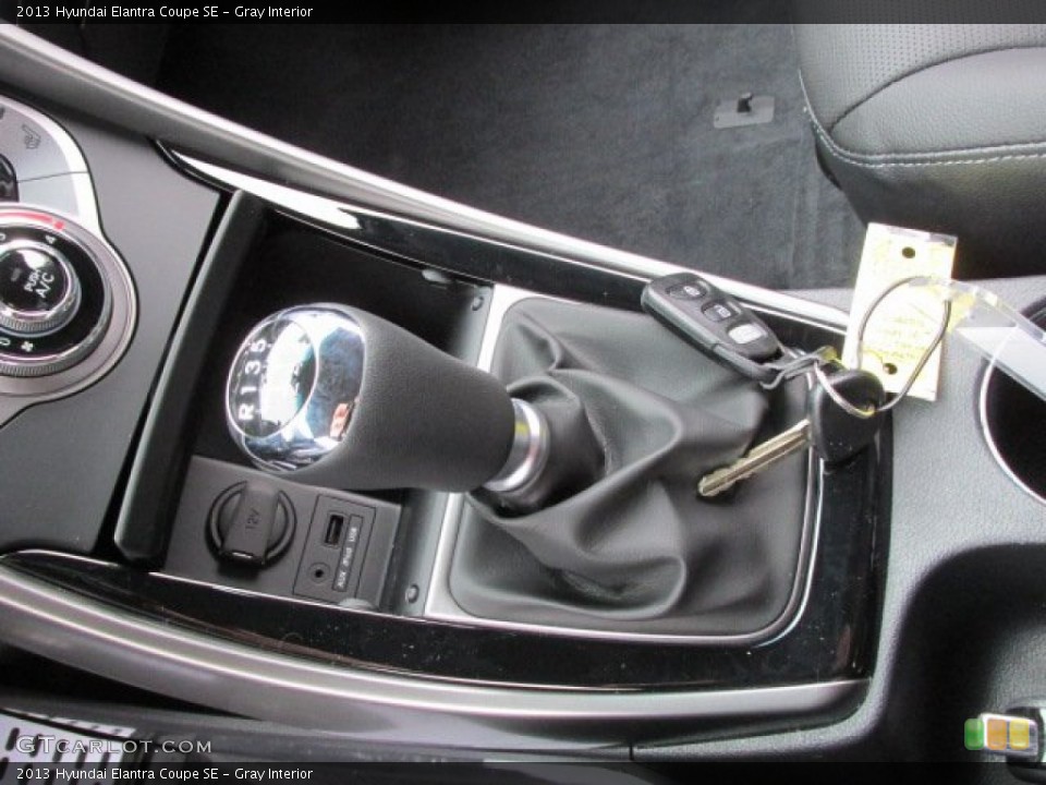 Gray Interior Transmission for the 2013 Hyundai Elantra Coupe SE #75598754