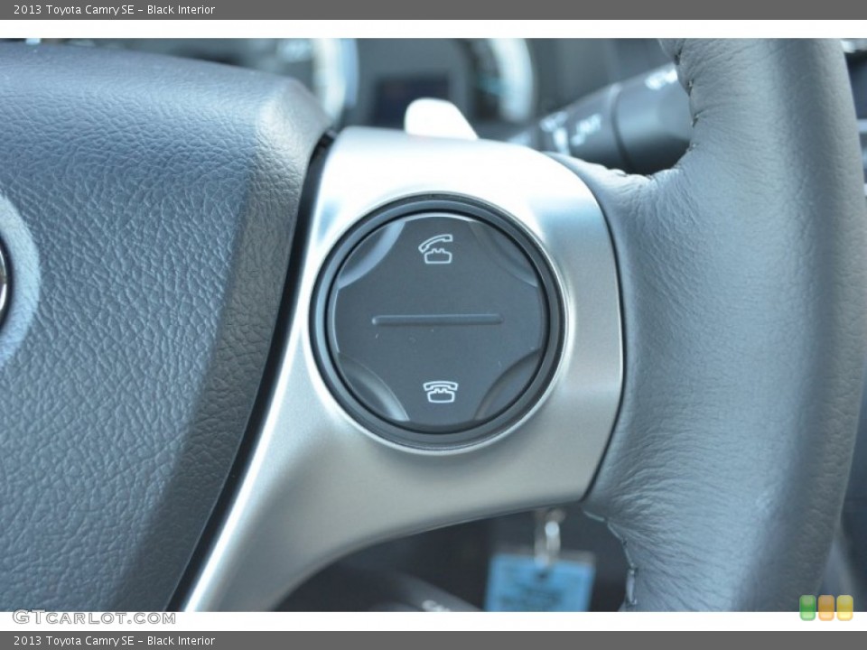 Black Interior Controls for the 2013 Toyota Camry SE #75599153