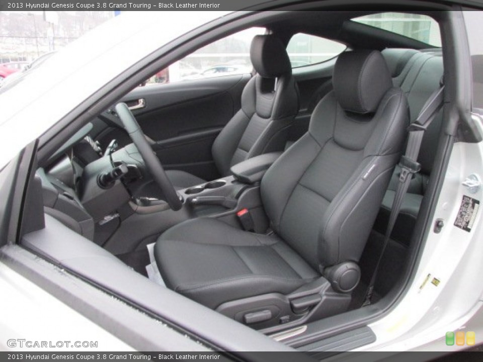Black Leather Interior Photo for the 2013 Hyundai Genesis Coupe 3.8 Grand Touring #75599294