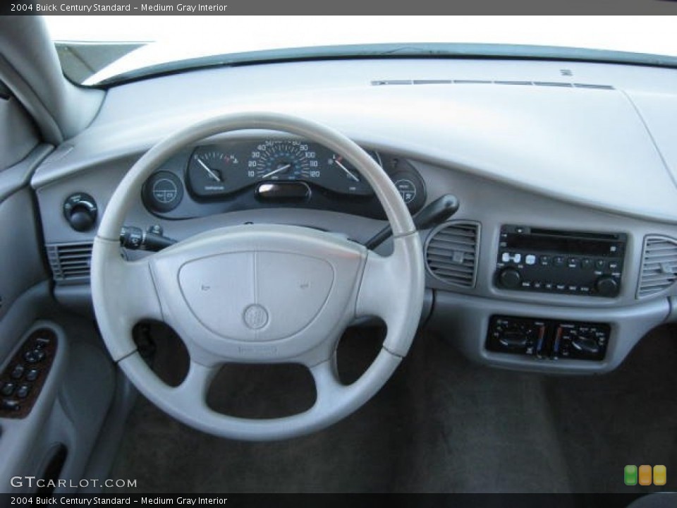 Medium Gray Interior Dashboard for the 2004 Buick Century Standard #75599527