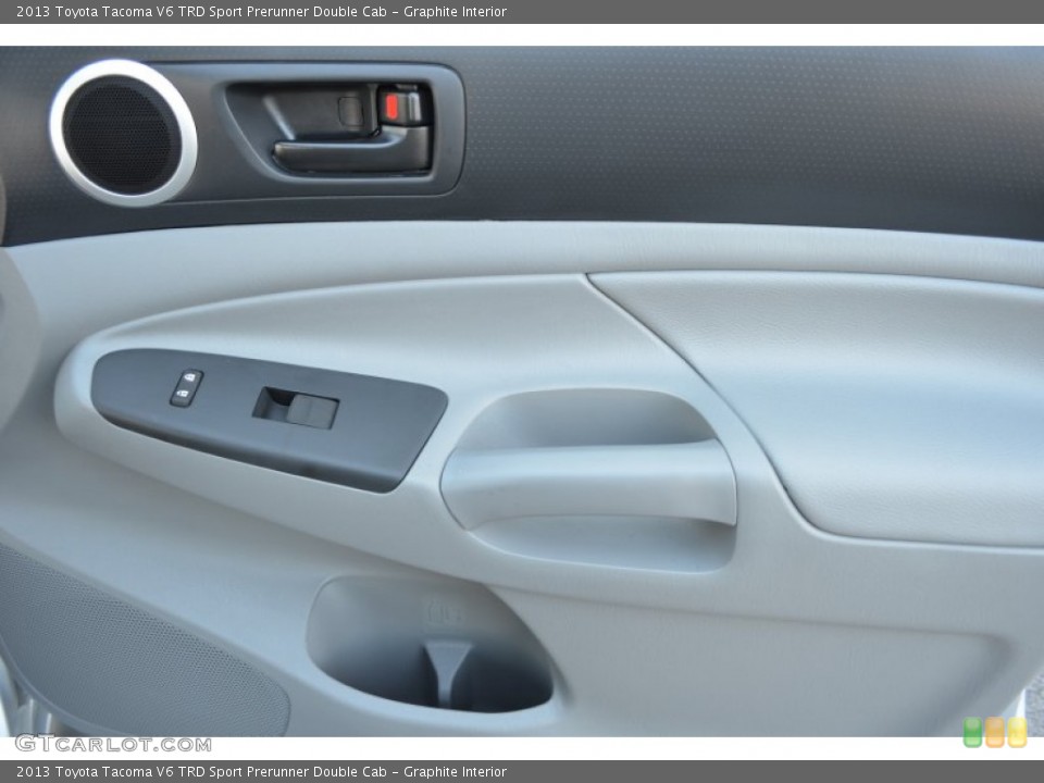 Graphite Interior Door Panel for the 2013 Toyota Tacoma V6 TRD Sport Prerunner Double Cab #75599621