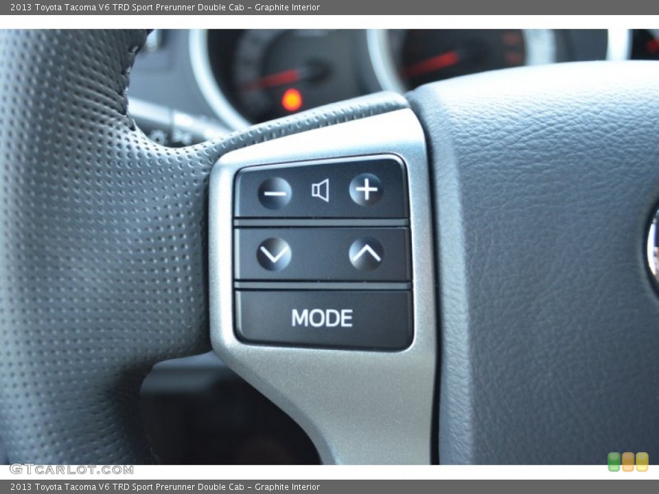 Graphite Interior Controls for the 2013 Toyota Tacoma V6 TRD Sport Prerunner Double Cab #75599782