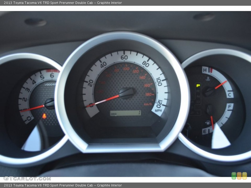Graphite Interior Gauges for the 2013 Toyota Tacoma V6 TRD Sport Prerunner Double Cab #75599832