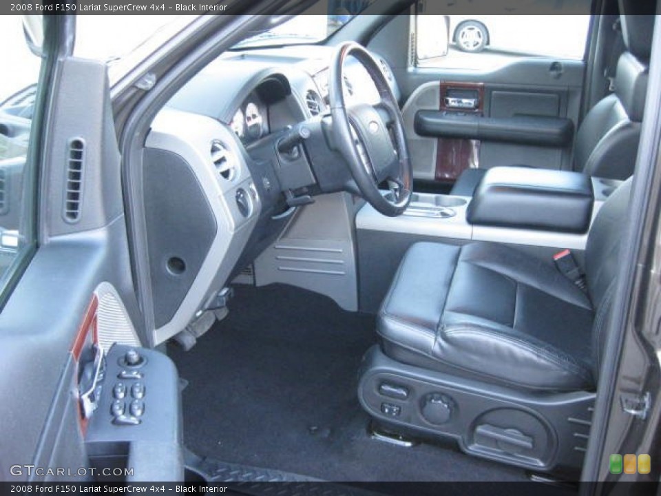 Black 2008 Ford F150 Interiors