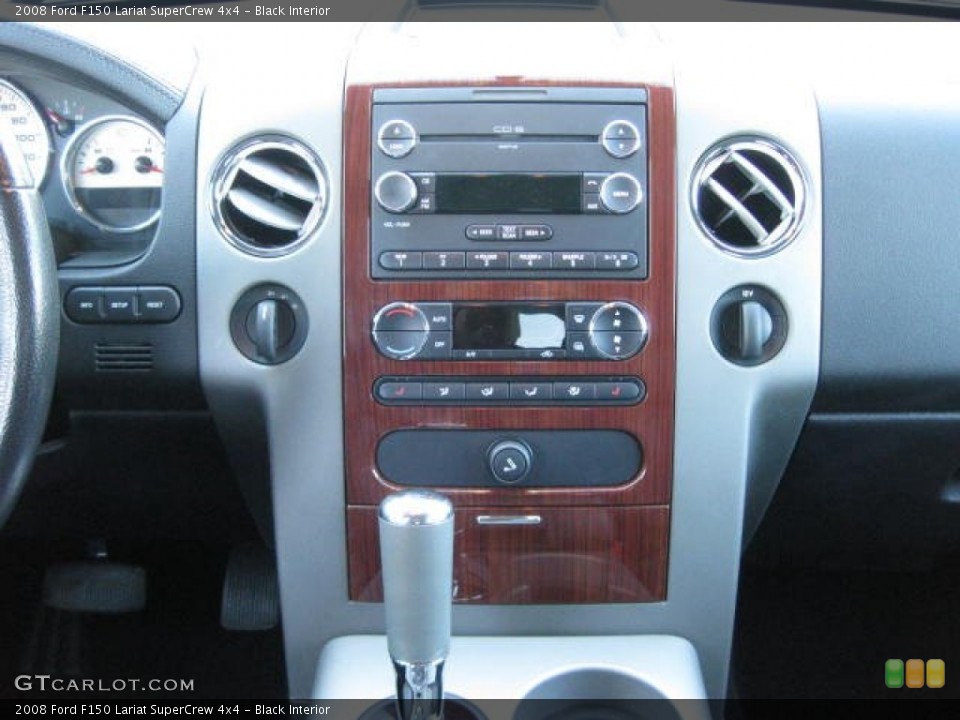Black Interior Controls for the 2008 Ford F150 Lariat SuperCrew 4x4 #75600566