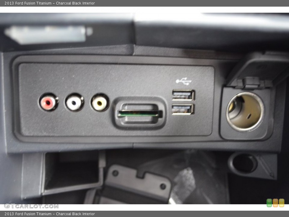 Charcoal Black Interior Controls for the 2013 Ford Fusion Titanium #75601517