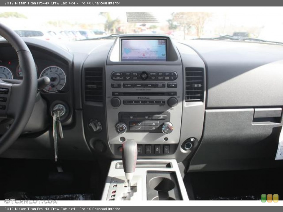 Pro 4X Charcoal Interior Controls for the 2012 Nissan Titan Pro-4X Crew Cab 4x4 #75603045