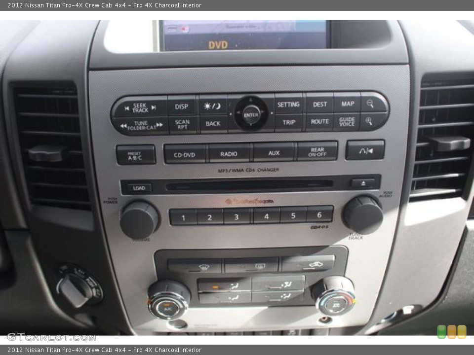 Pro 4X Charcoal Interior Controls for the 2012 Nissan Titan Pro-4X Crew Cab 4x4 #75603068