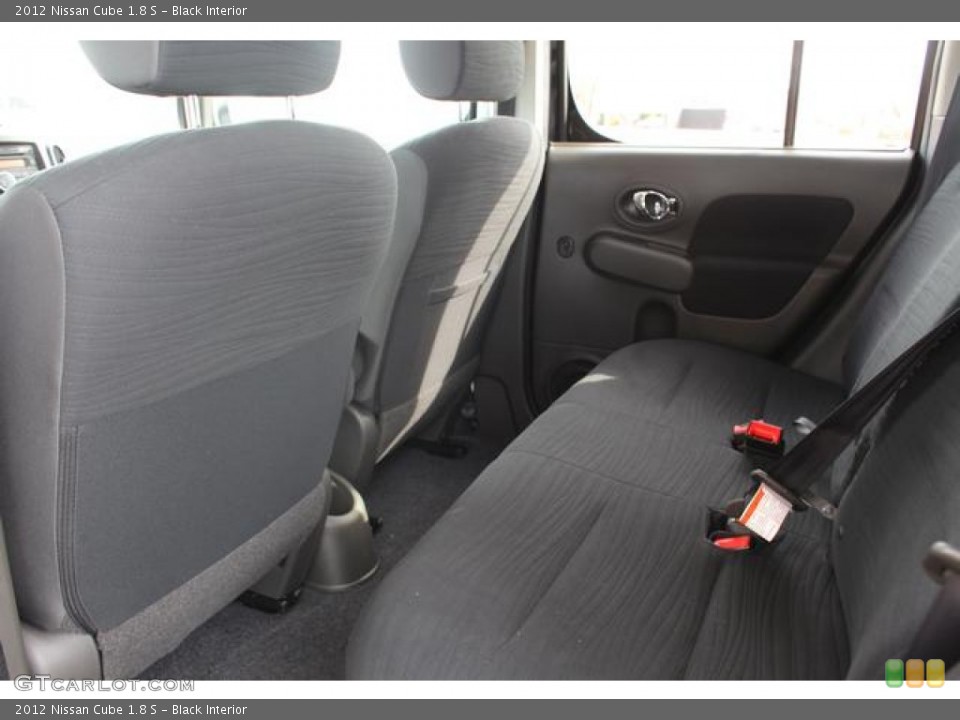 Black Interior Rear Seat for the 2012 Nissan Cube 1.8 S #75603698