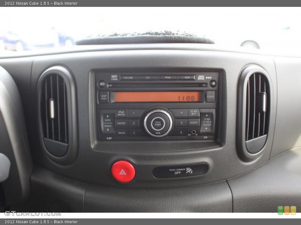Black Interior Audio System for the 2012 Nissan Cube 1.8 S #75603728