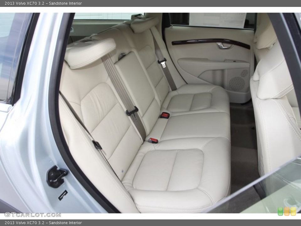 Sandstone Interior Rear Seat for the 2013 Volvo XC70 3.2 #75605441