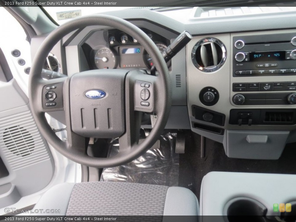 Steel Interior Dashboard for the 2013 Ford F250 Super Duty XLT Crew Cab 4x4 #75607928