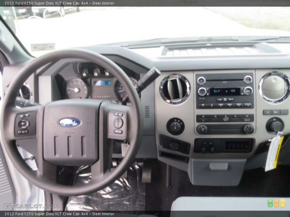 Steel Interior Dashboard for the 2013 Ford F250 Super Duty XLT Crew Cab 4x4 #75607934