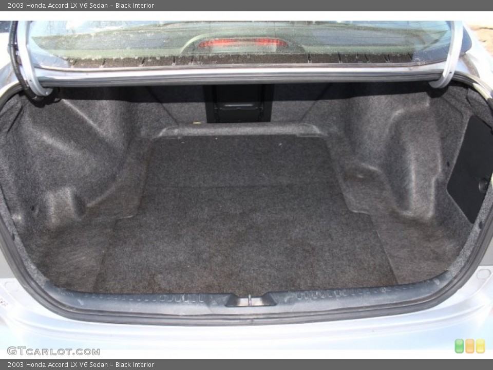 Black Interior Trunk for the 2003 Honda Accord LX V6 Sedan #75608636