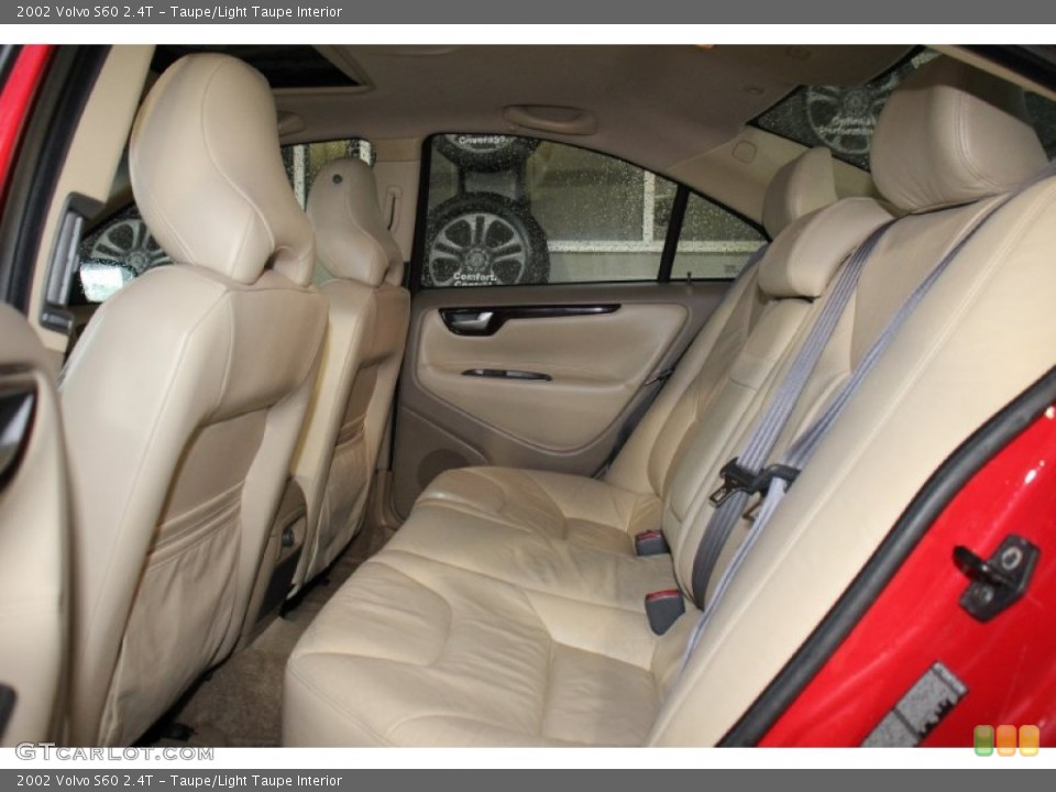 Taupe/Light Taupe Interior Rear Seat for the 2002 Volvo S60 2.4T #75613362