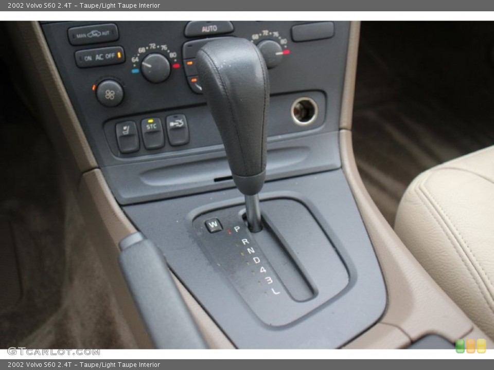 Taupe/Light Taupe Interior Transmission for the 2002 Volvo S60 2.4T #75613584