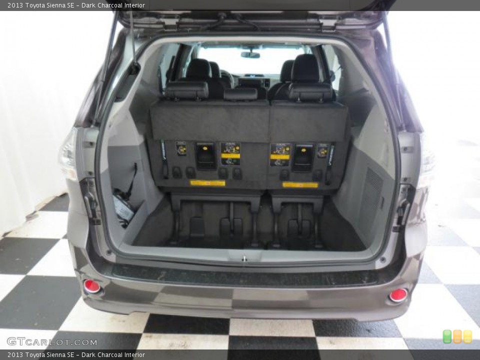 Dark Charcoal Interior Trunk for the 2013 Toyota Sienna SE #75614856