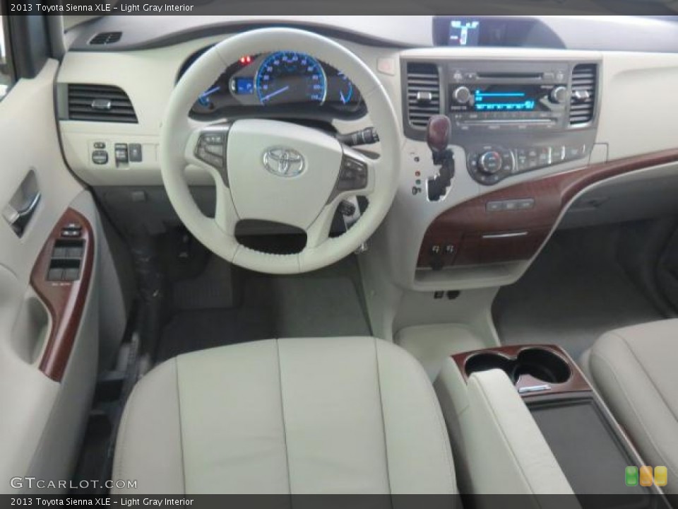 Light Gray Interior Dashboard for the 2013 Toyota Sienna XLE #75615023