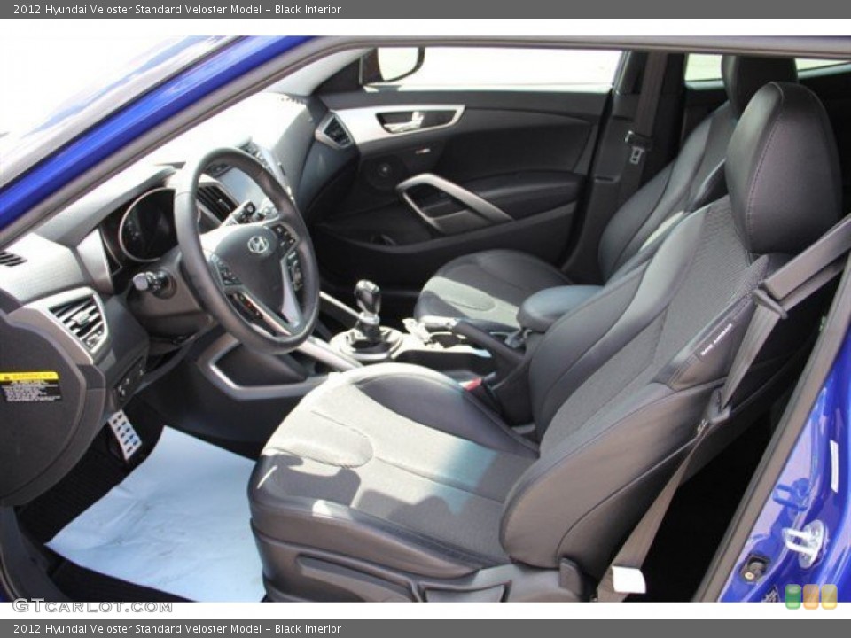 Black Interior Photo for the 2012 Hyundai Veloster  #75617613