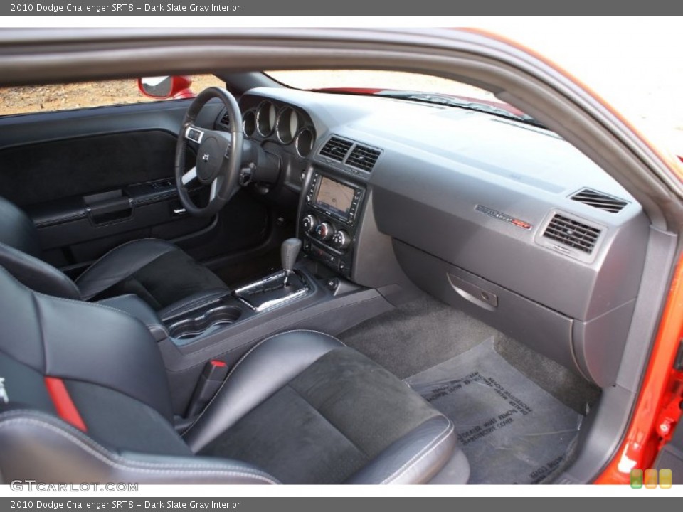 Dark Slate Gray Interior Dashboard for the 2010 Dodge Challenger SRT8 #75618810