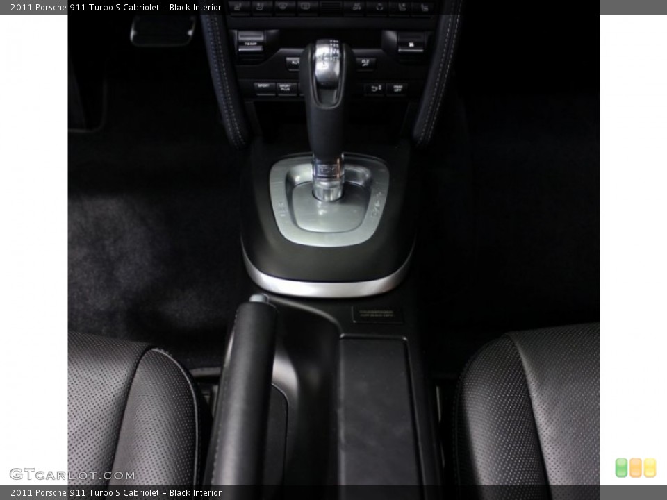 Black Interior Transmission for the 2011 Porsche 911 Turbo S Cabriolet #75620868