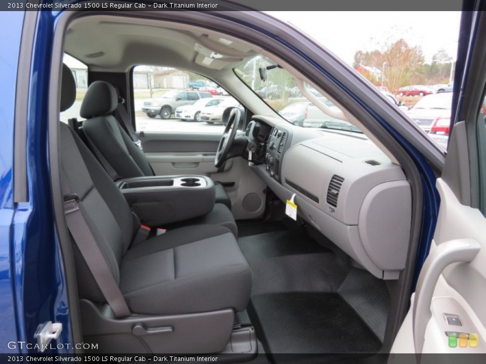 Dark Titanium Interior Photo for the 2013 Chevrolet Silverado 1500 LS Regular Cab #75622473