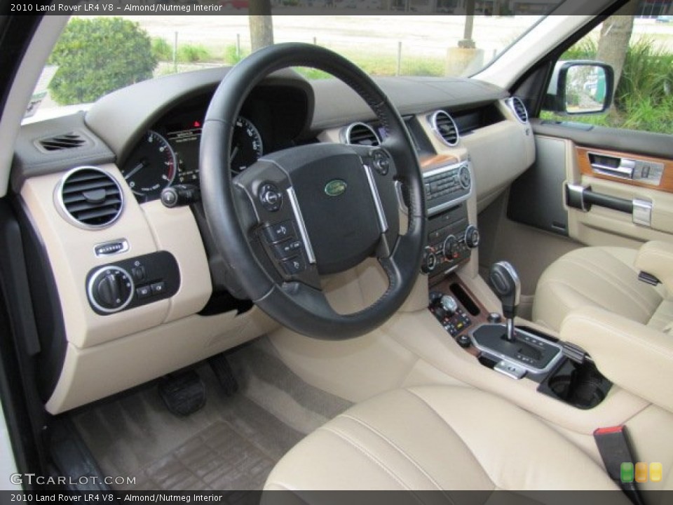 Almond/Nutmeg Interior Prime Interior for the 2010 Land Rover LR4 V8 #75624444