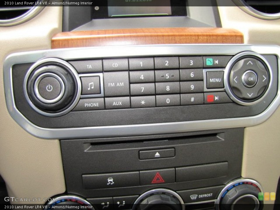 Almond/Nutmeg Interior Controls for the 2010 Land Rover LR4 V8 #75624621