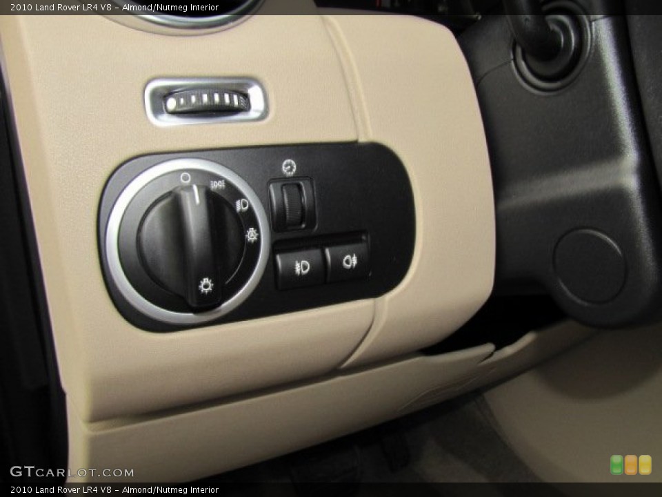 Almond/Nutmeg Interior Controls for the 2010 Land Rover LR4 V8 #75624934