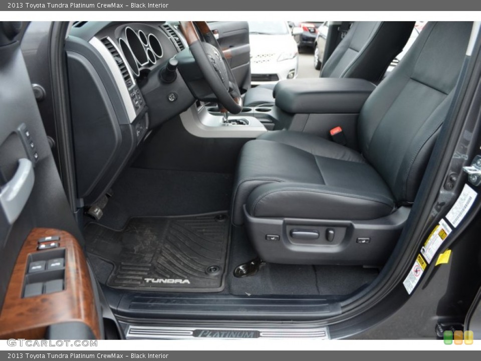 Black Interior Front Seat for the 2013 Toyota Tundra Platinum CrewMax #75625030