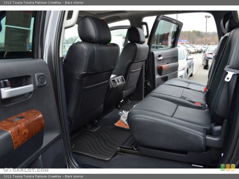 Black Interior Rear Seat for the 2013 Toyota Tundra Platinum CrewMax #75625068