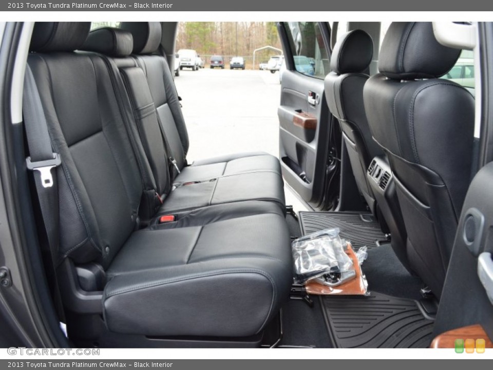 Black Interior Rear Seat for the 2013 Toyota Tundra Platinum CrewMax #75625092