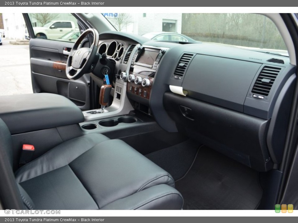Black Interior Dashboard for the 2013 Toyota Tundra Platinum CrewMax #75625125