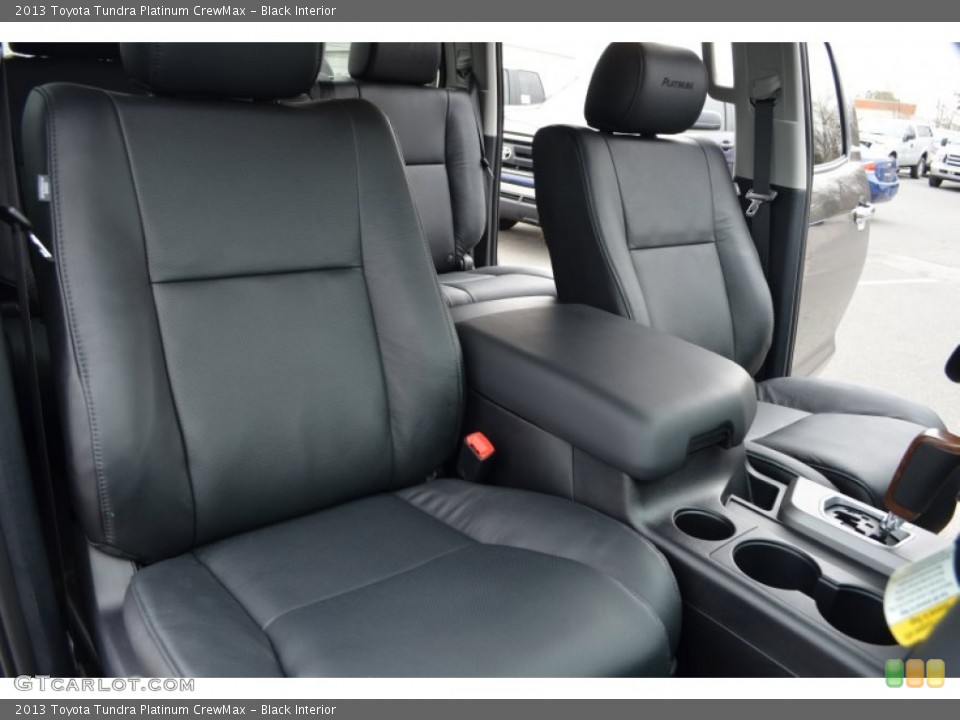 Black Interior Front Seat for the 2013 Toyota Tundra Platinum CrewMax #75625164