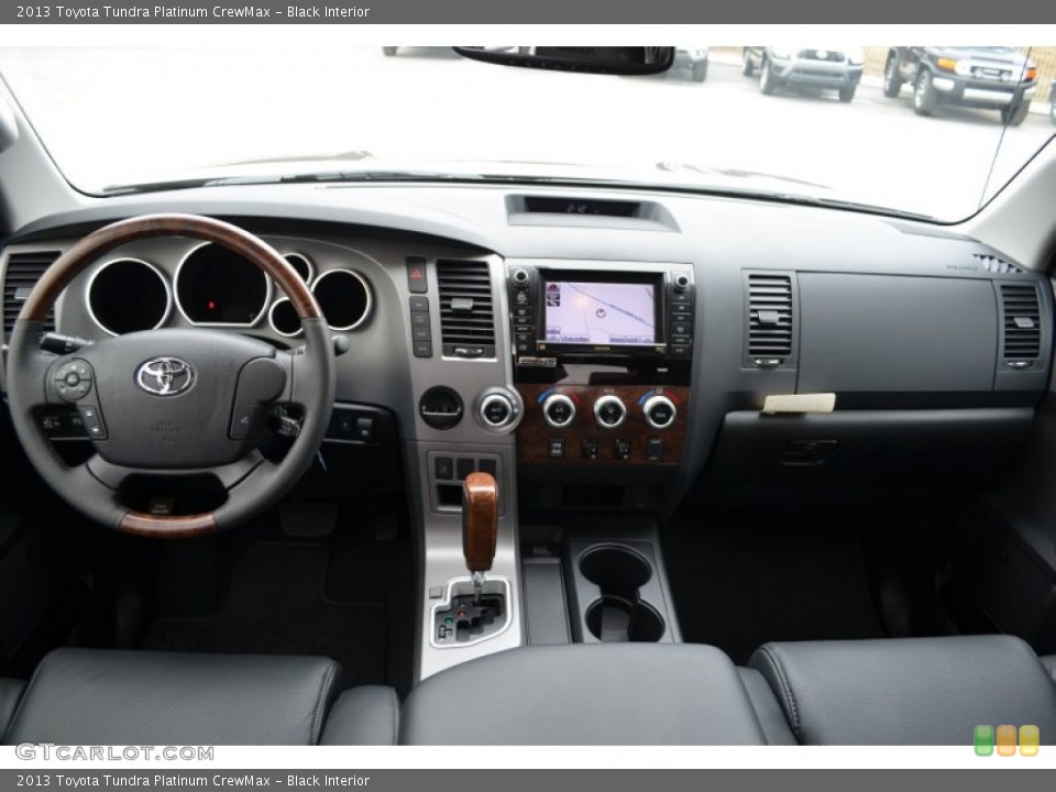 Black Interior Dashboard for the 2013 Toyota Tundra Platinum CrewMax #75625287
