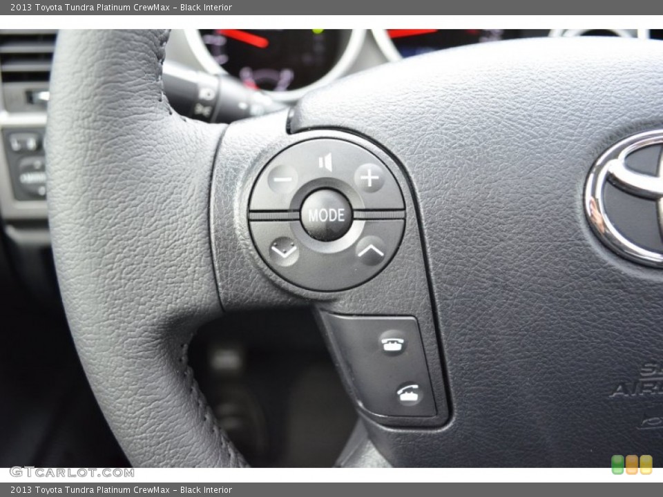Black Interior Controls for the 2013 Toyota Tundra Platinum CrewMax #75625383